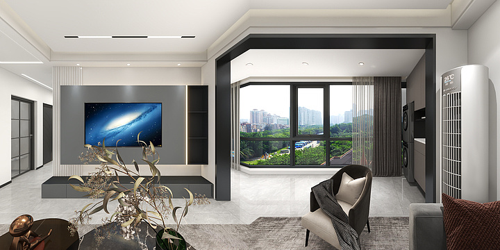 壹凡装饰设计-【原始方案】融创4栋2201-装修设计方案