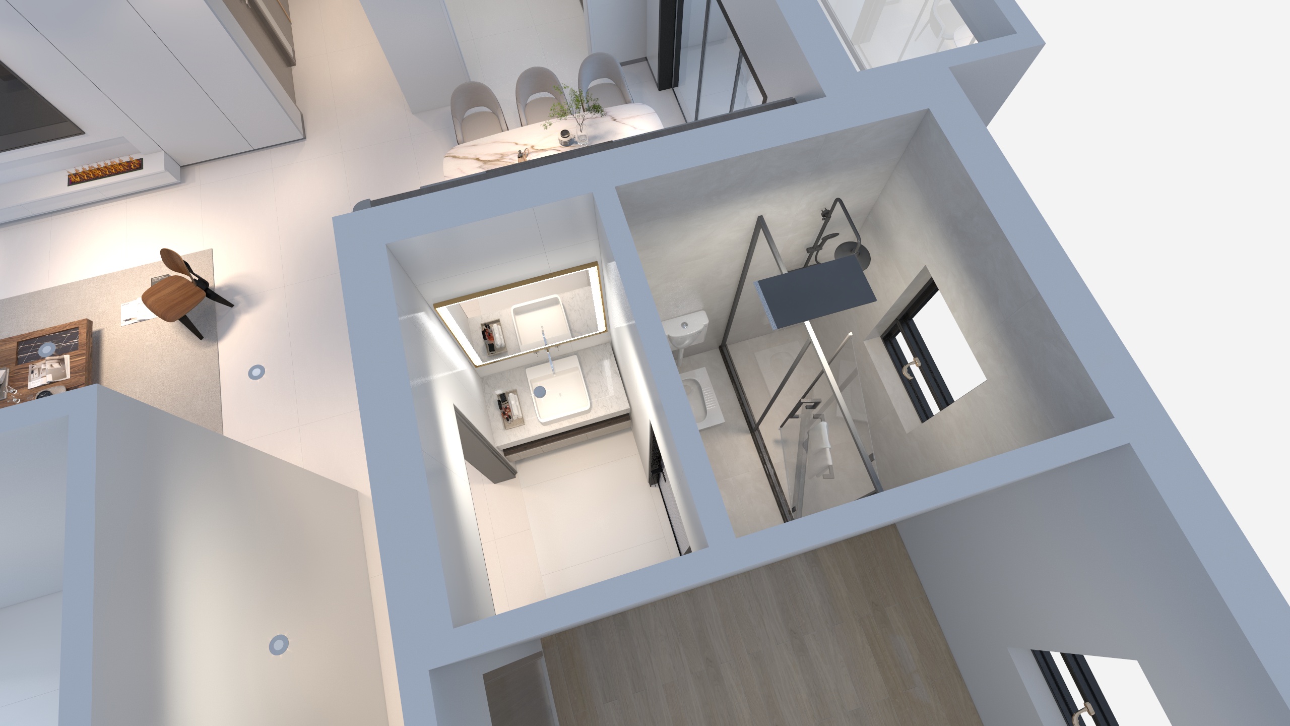 拾梦空间设计-Cg-保利和府-装修设计方案