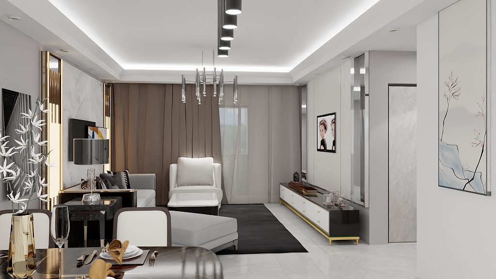 悦舍空间-田宁国-汪玉兰3-1-1201-装修设计方案