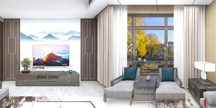 百乐家居设计王-豪地村李校长-装修设计方案