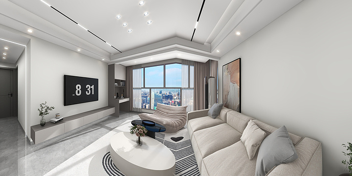 设计TQY-澜岸6-22-1现代-装修设计方案