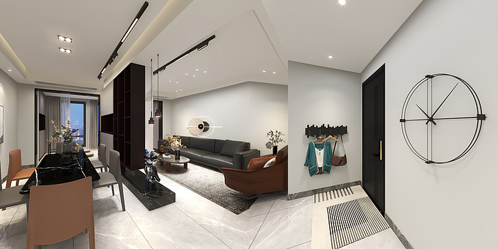 全案设计师|王-学府华庭-装修设计方案