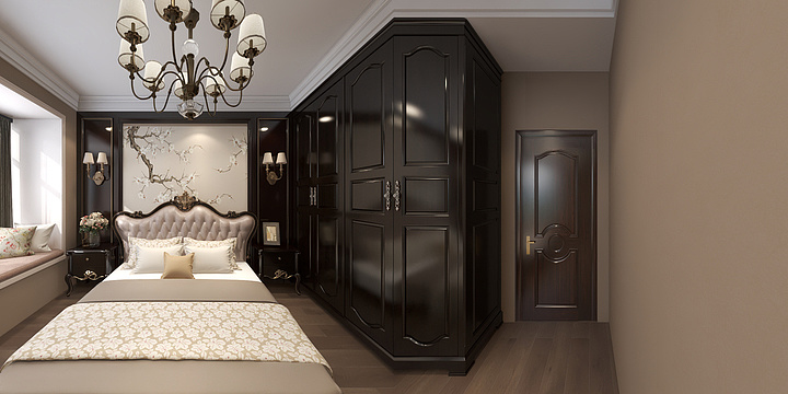 我爱的是你爱我xl-竹山-古典美式-装修设计方案