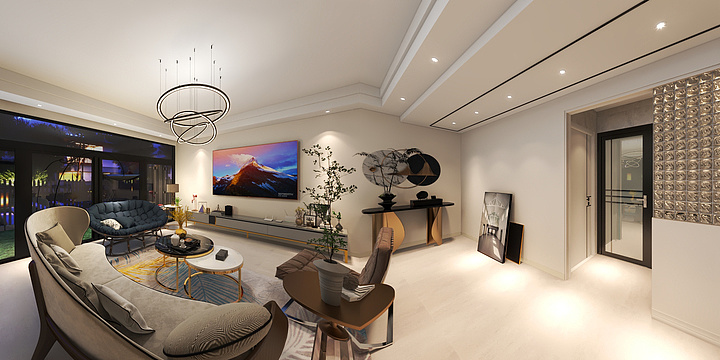 大卫设计工作室-香山美墅24栋1-装修设计方案