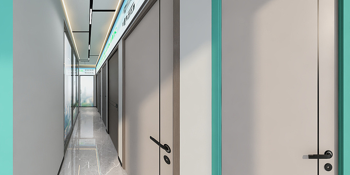 普定觅境空间设计-门窗专卖店-装修设计方案