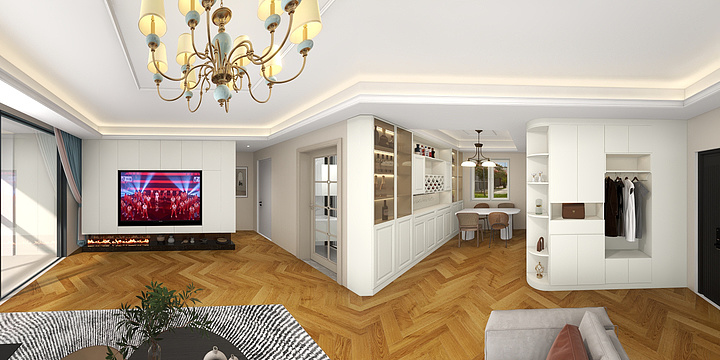 温暖小窝跳跳-125㎡3室-装修设计方案