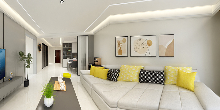 邢台融盛装饰装修工程有限公司-国际名邸903-装修设计方案