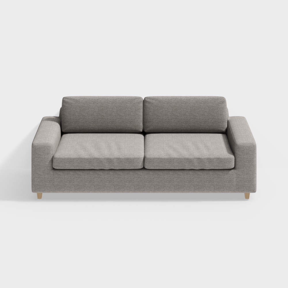 Come Home HAMBURGcover for 3seat sofa228x95x83Dark grey3D模型下载_双人沙发
