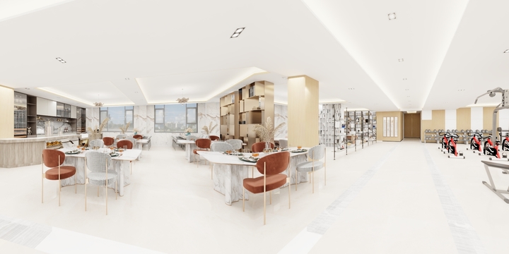 libra1991-二楼大厅布置图酷家乐-装修设计方案