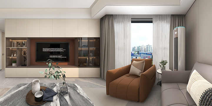 佰得胜-宏欣豪园D-1602-装修设计方案