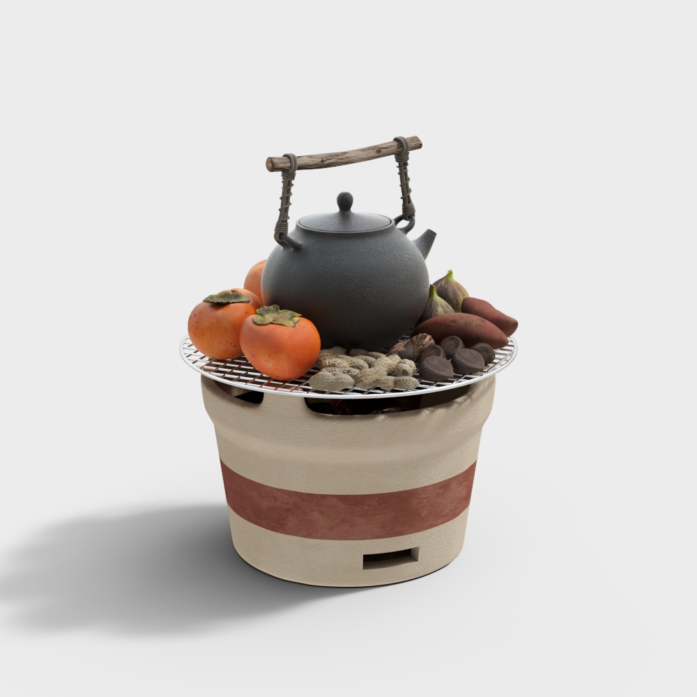 围炉煮茶