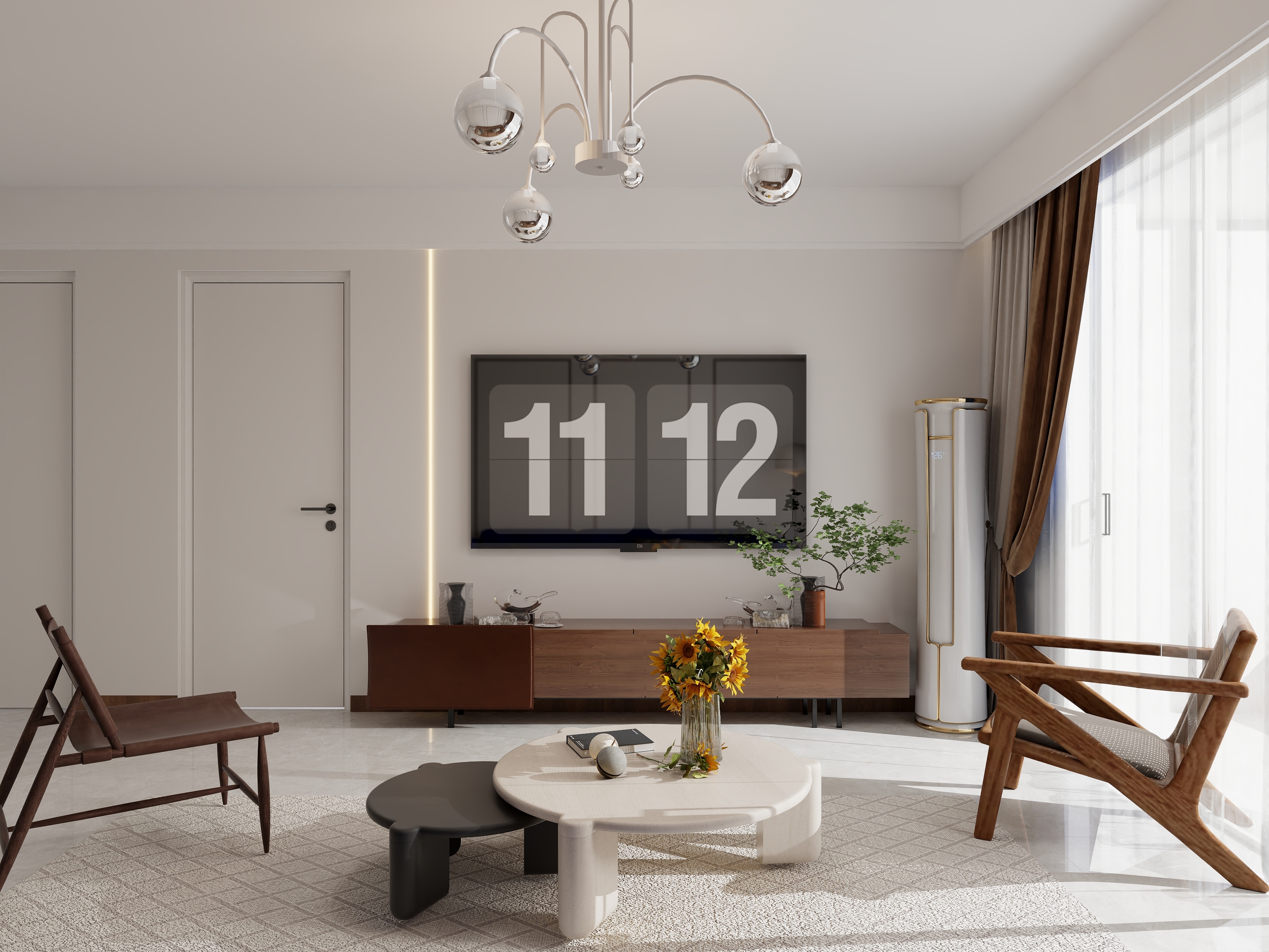 嘚咹-111㎡1室-装修设计方案