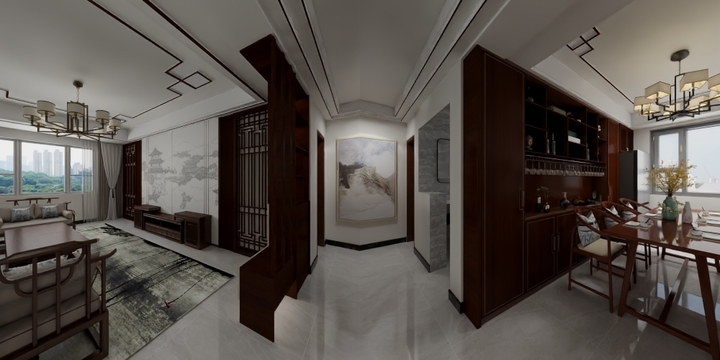 瀚森装饰赵涛-翰林雅居-装修设计方案