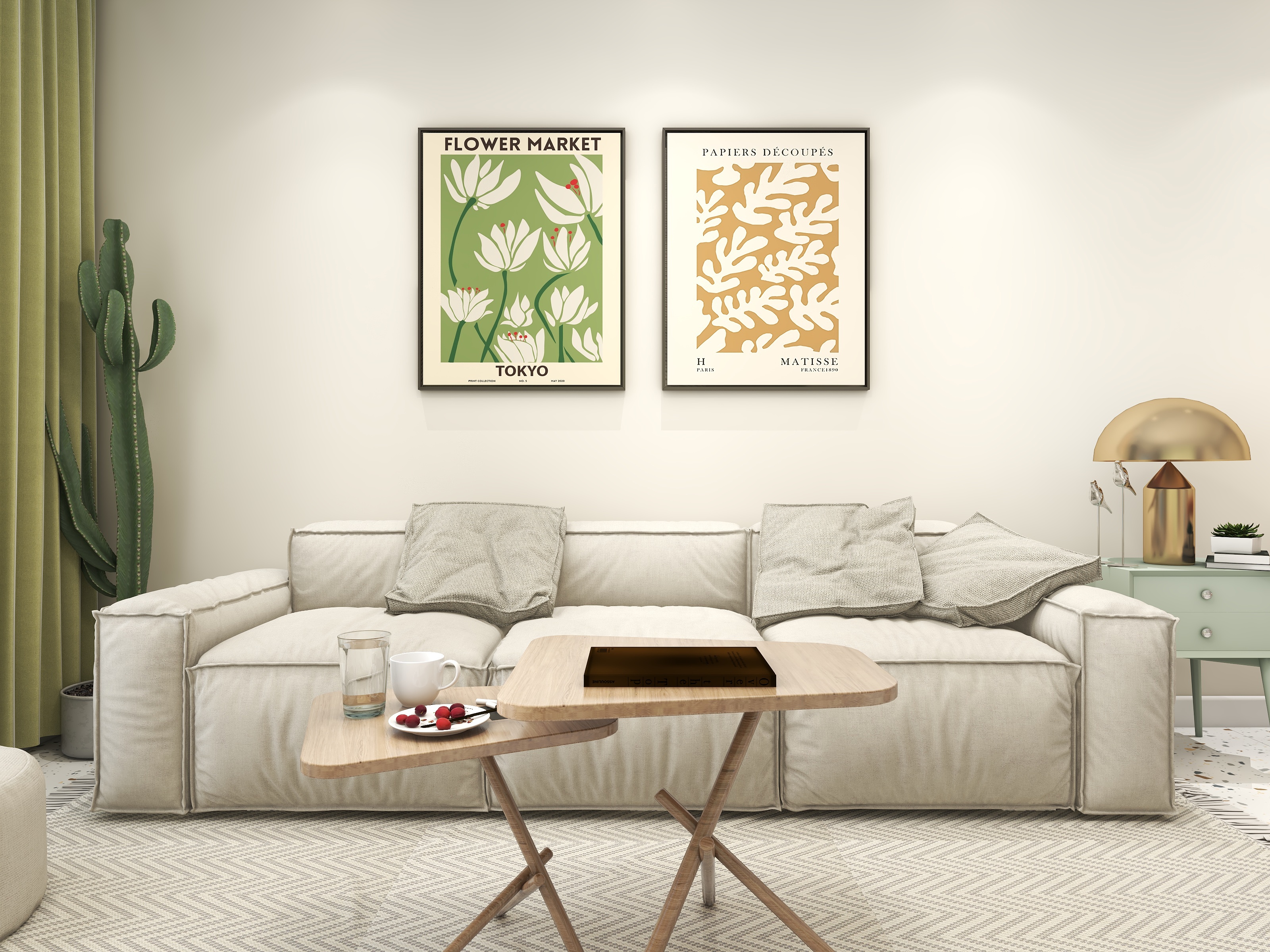 AHEAN-海德公园81㎡3室-装修设计方案