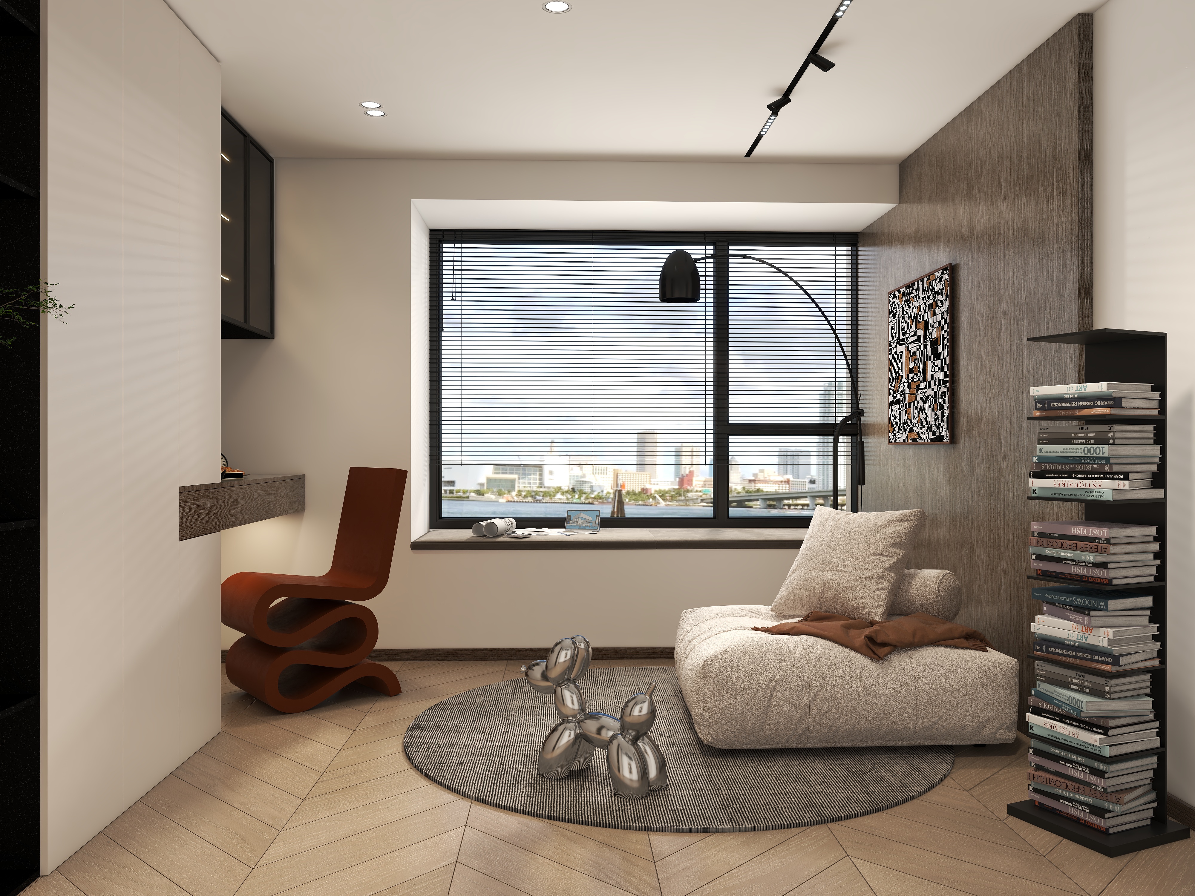 設計designer-书房-装修设计方案