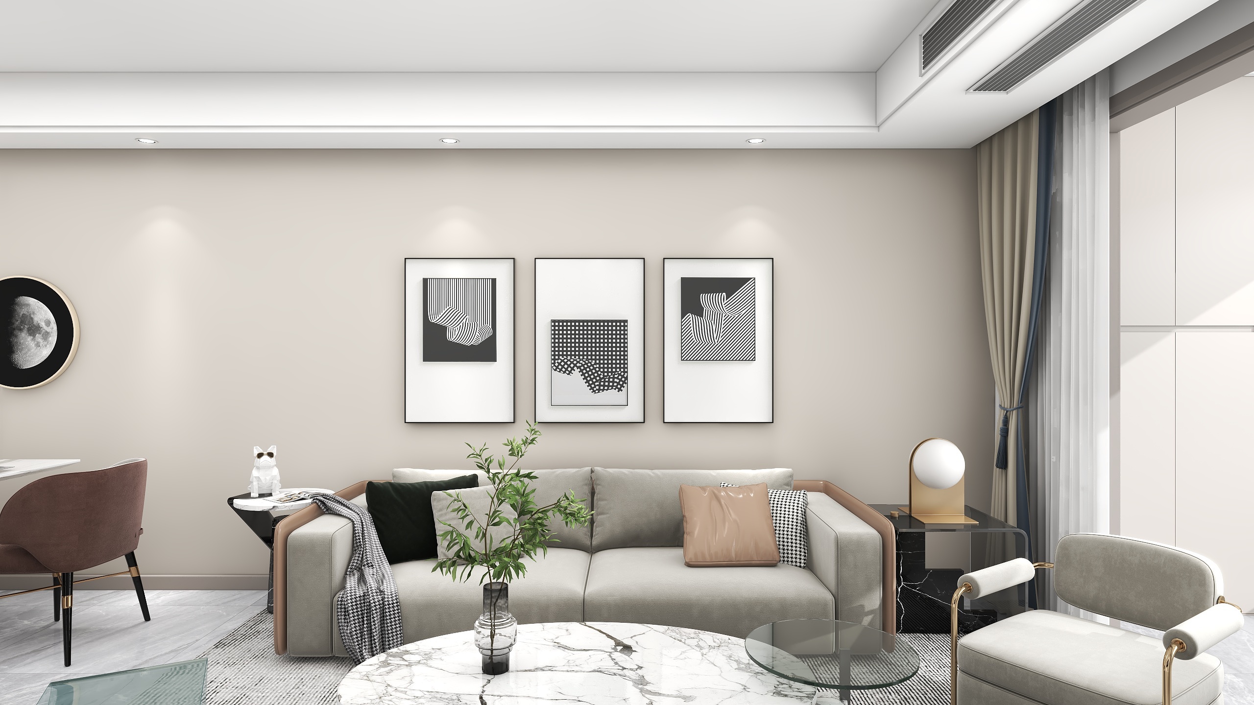 Patrick丶Star-砀山 怡和庄园装修效果图