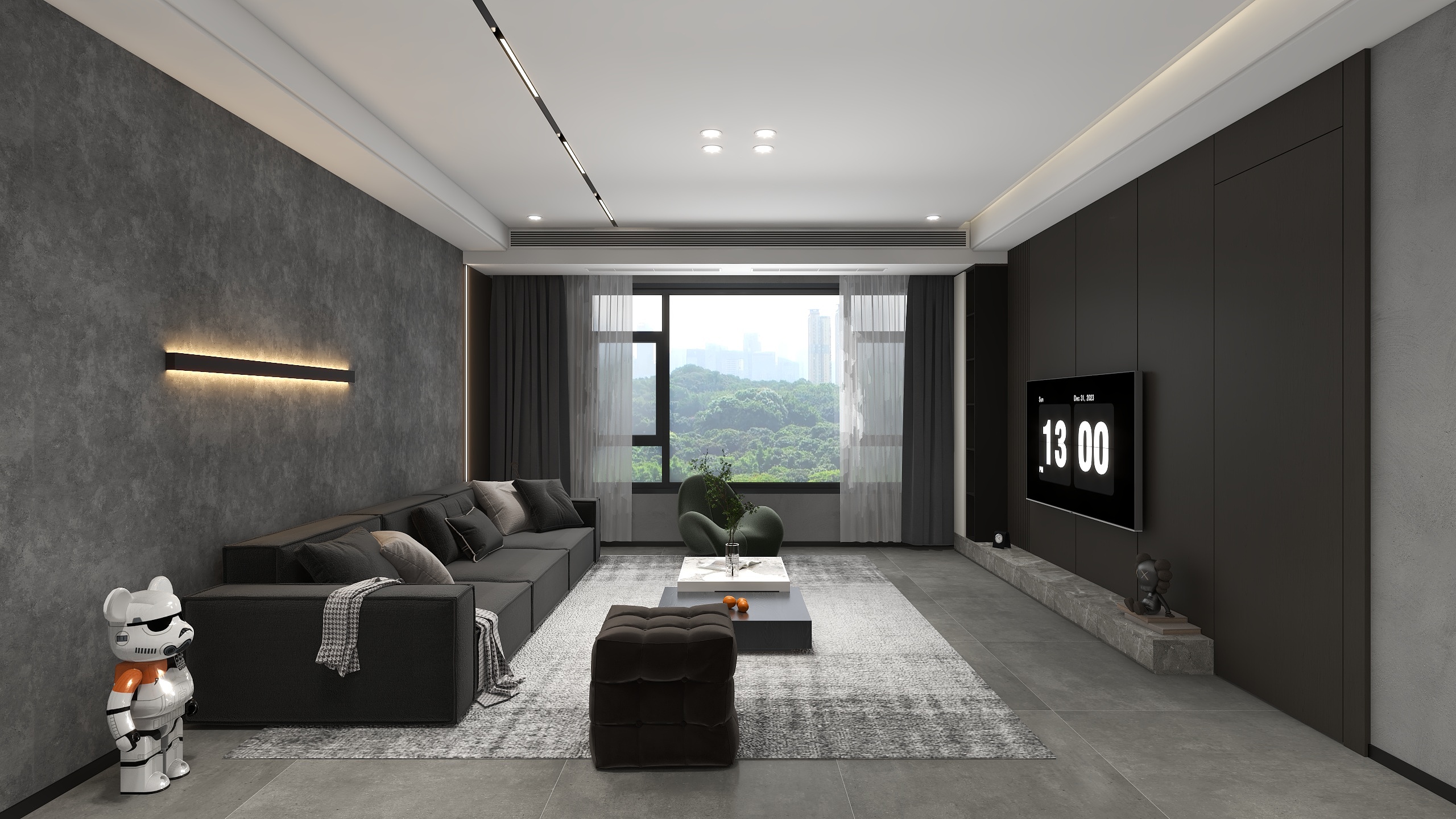 广东名栋装饰工程有限公司-九洲冯先生装修效果图0727-装修设计方案