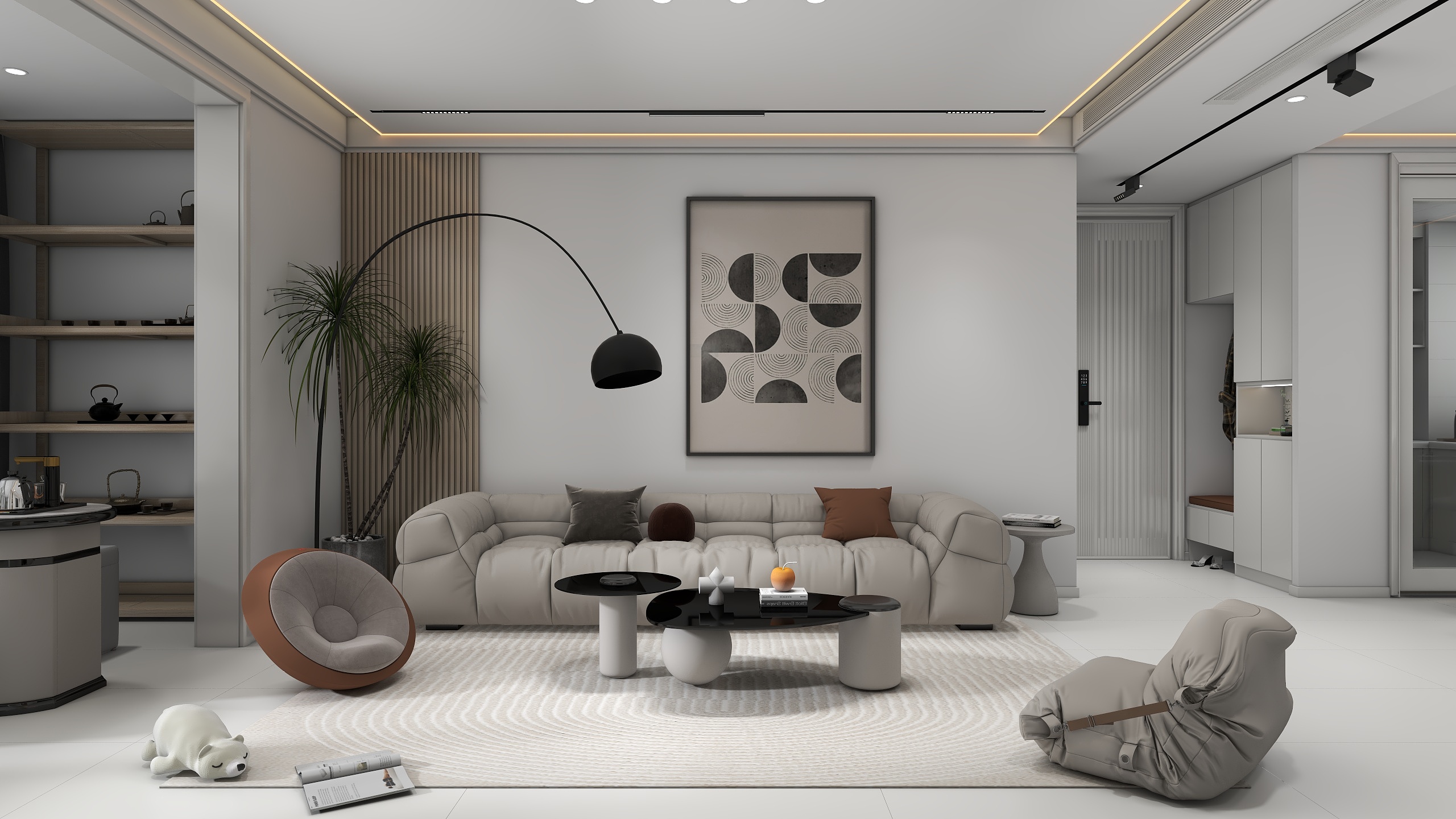 空间设计_dp-148㎡4室装修效果图