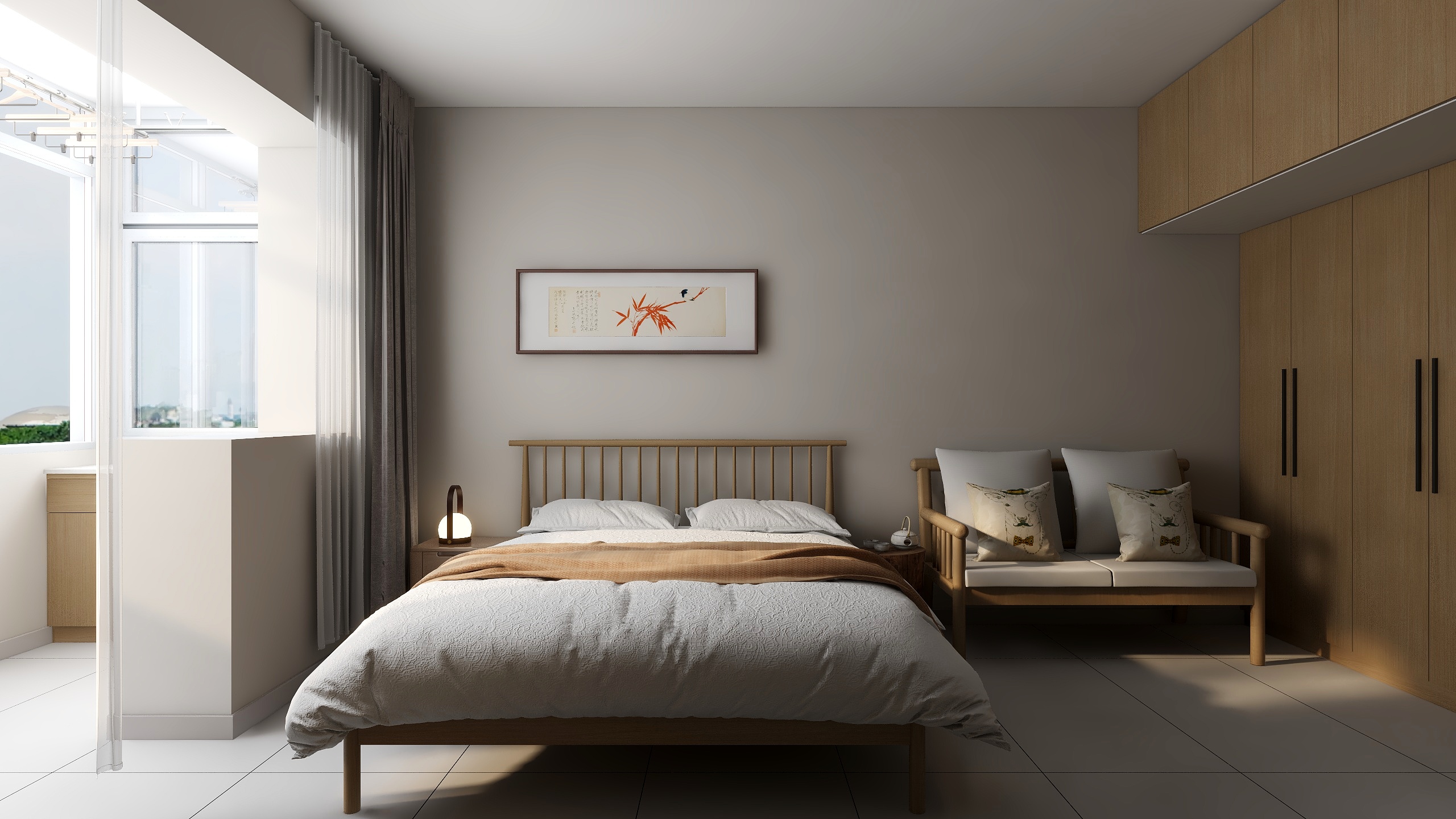 SMD.studio-万源东里62㎡2室装修效果图