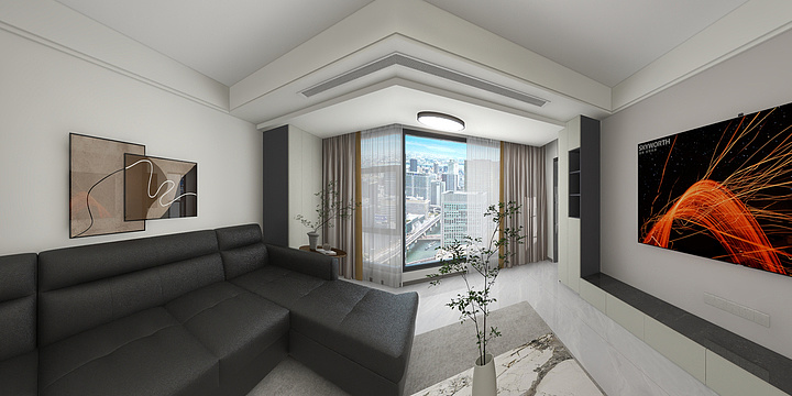 玖夜设计-万国城68号12-2-7-1-装修设计方案