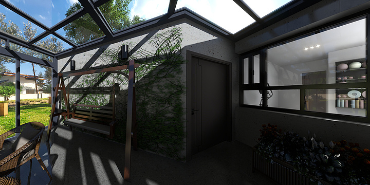 凉棚棚-二层小别墅-装修设计方案