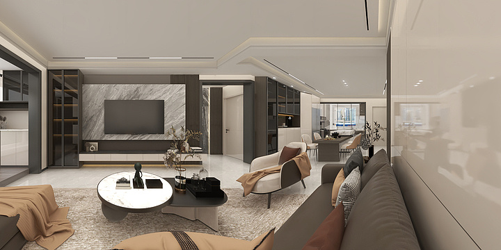 李懿轩-梅府设计方案-装修设计方案