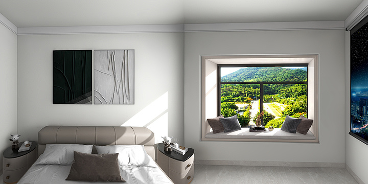 叁葉design-壹城中心-青哥雅居-装修设计方案