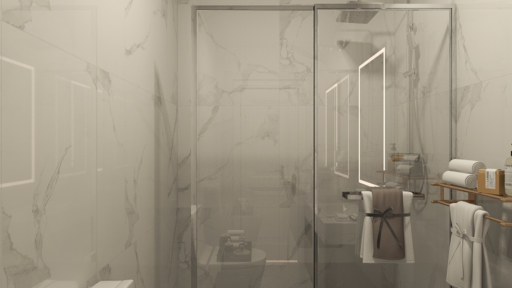 肖安妮-104㎡3室-装修设计方案