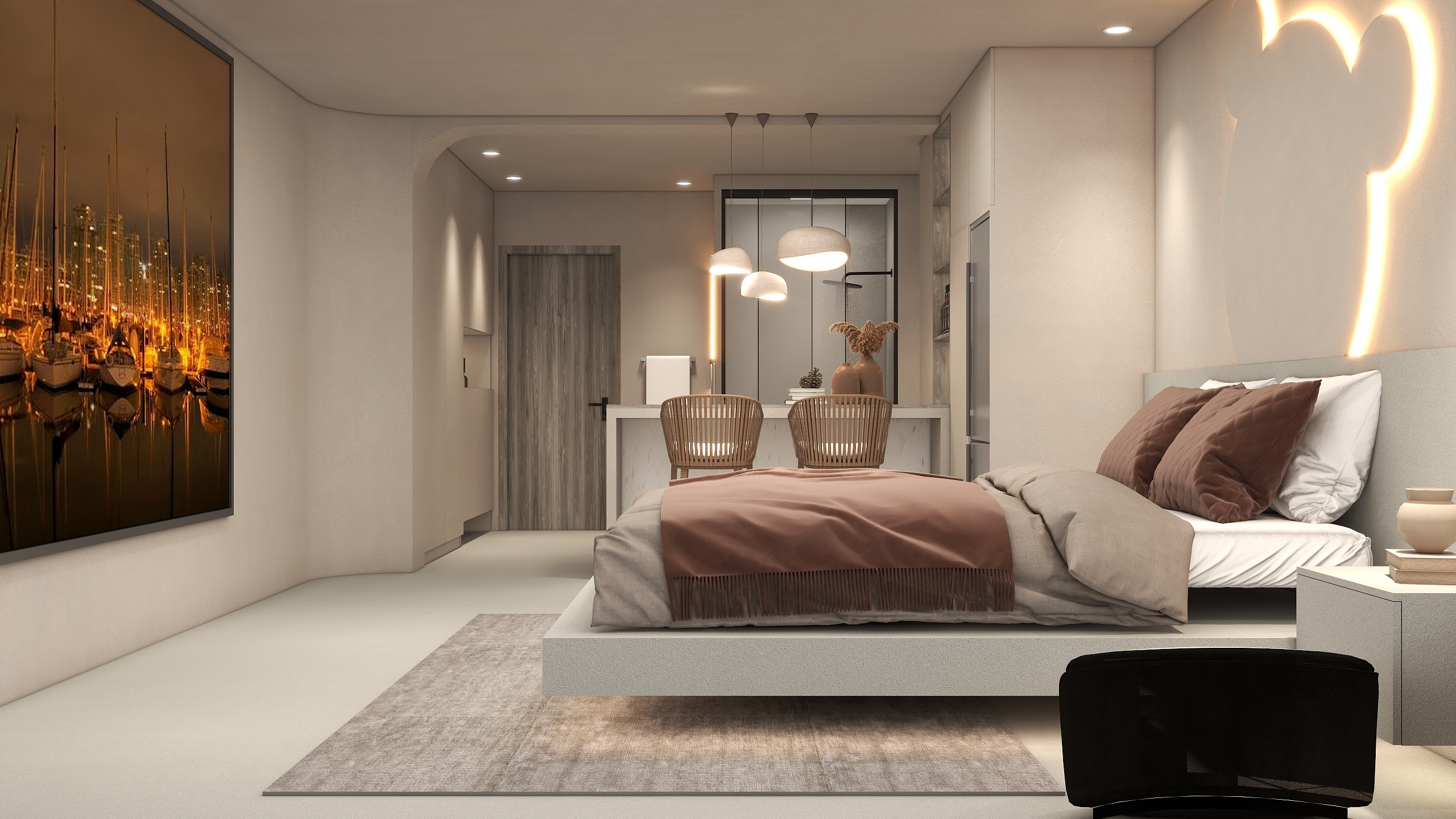 账号1qjFL-公寓侘寂风-装修设计方案