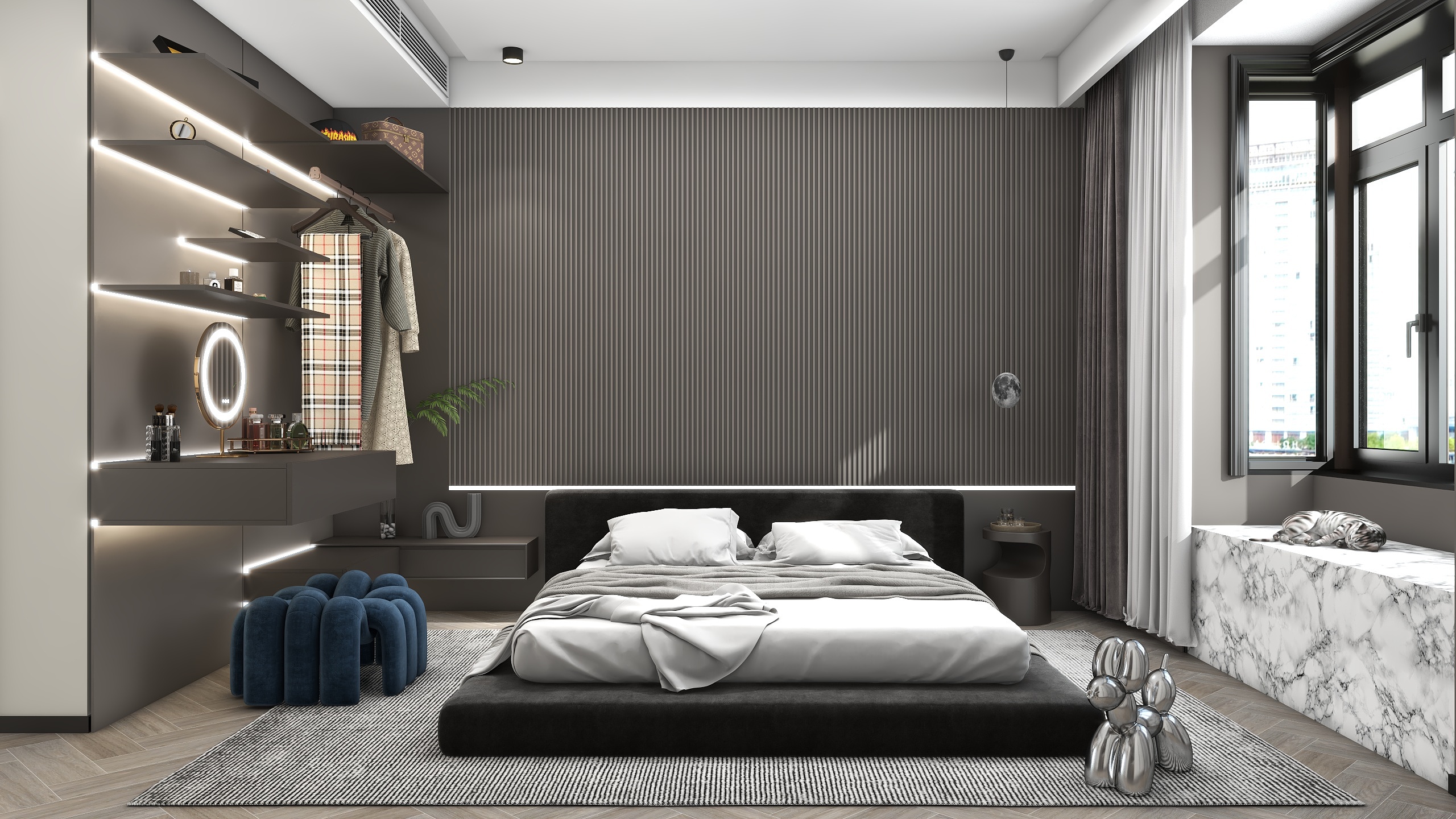 解莉莉-佳源观城140-装修设计方案