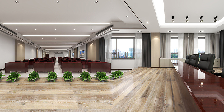 欧际达装饰设计工作室-报告会议厅_t3-副本-装修设计方案