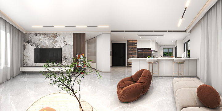 暗香盈岫-信德臻悦-装修设计方案