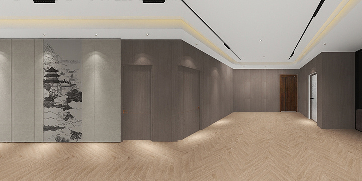 镇远德盾超防撬安全门-福星水岸B户型镇远德盾装甲门样板间-装修设计方案