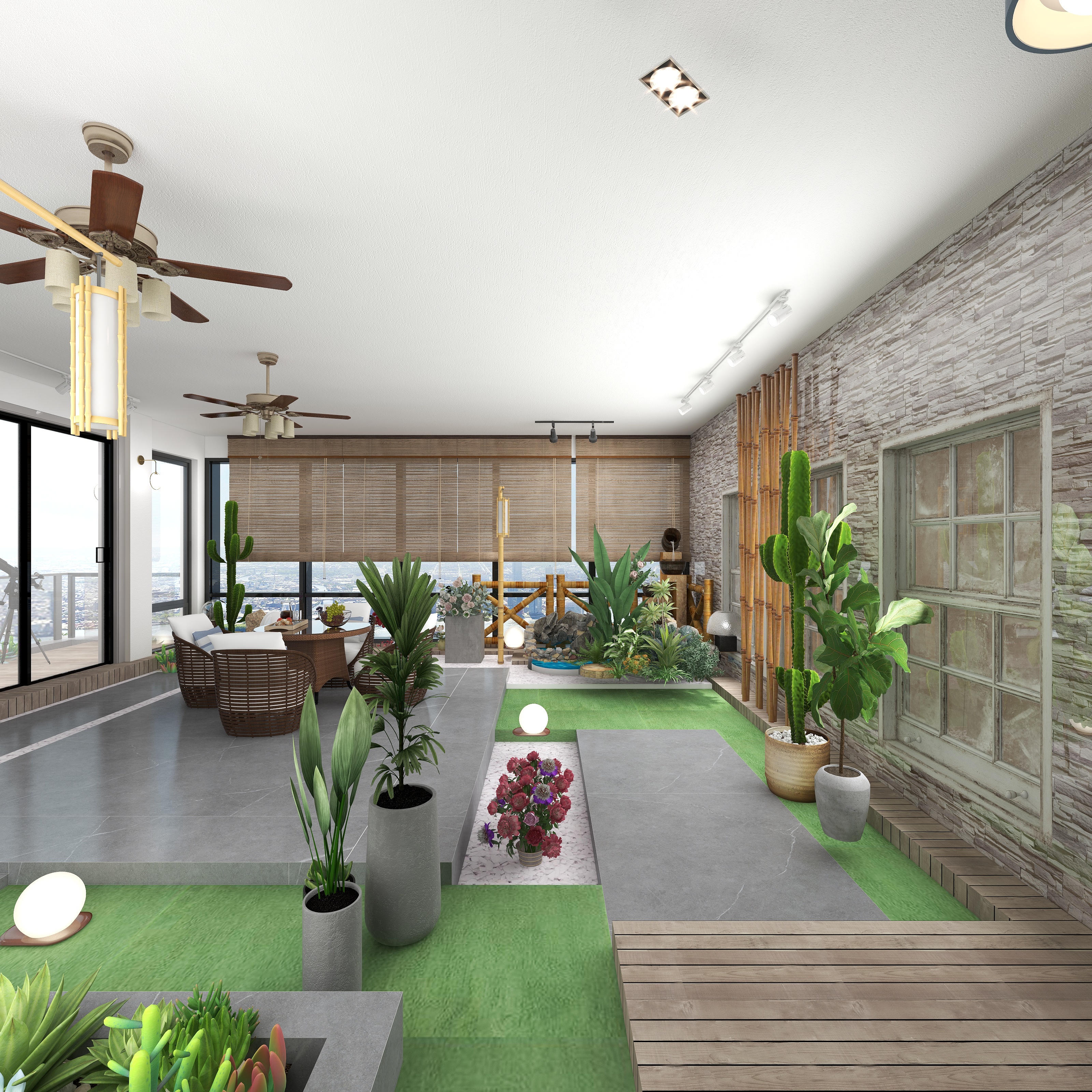 猫宿设计ms84994255-黄总别墅室内量房后修改版露台休闲咖啡椅-装修设计方案