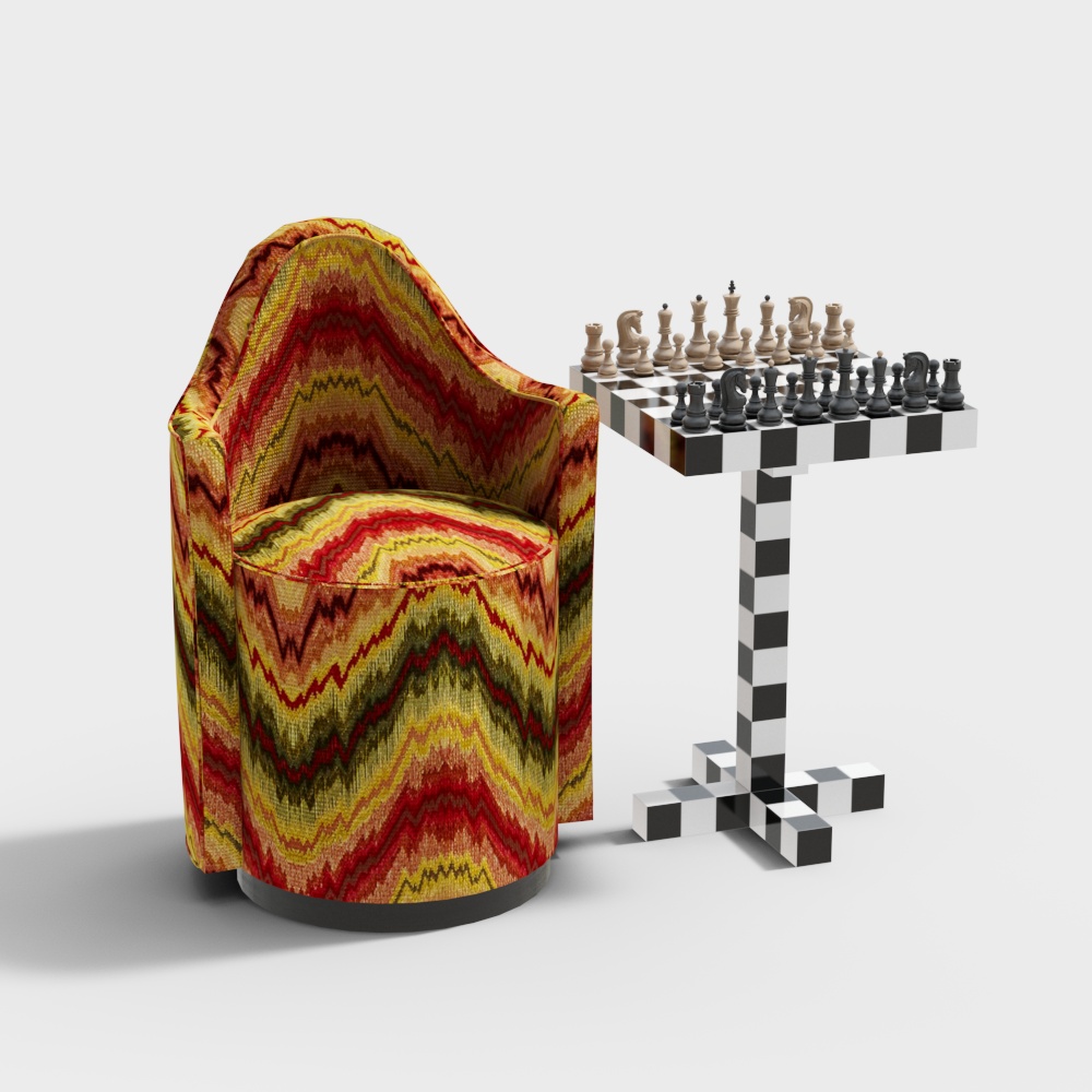 moooi 现代休闲桌椅组合