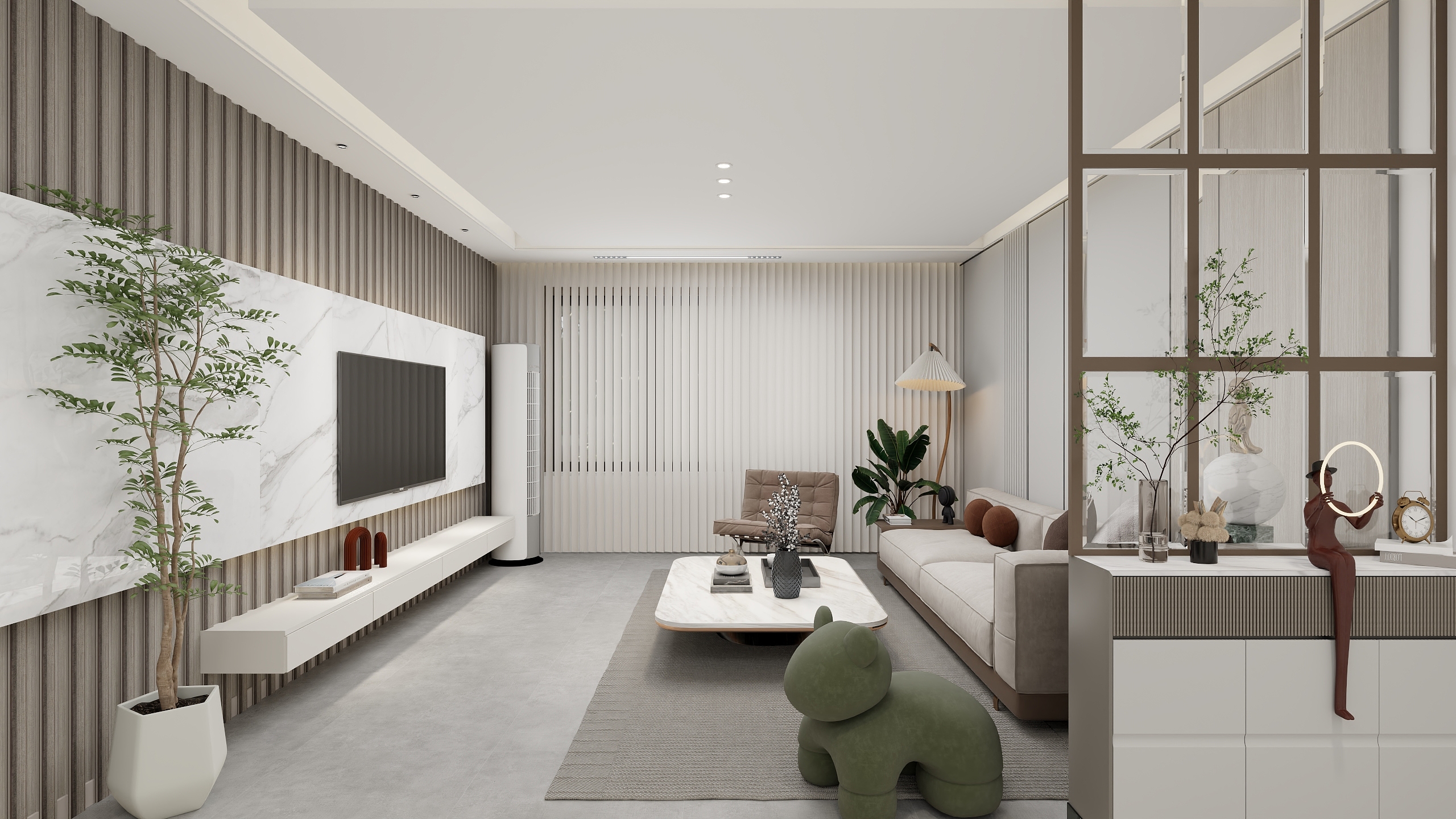 设计师陈梦瑶-139㎡三居现代简约-装修设计方案