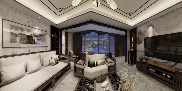 霸王别姬:clown_face:-4阳光翡翠院子西户-S--副本-装修设计方案