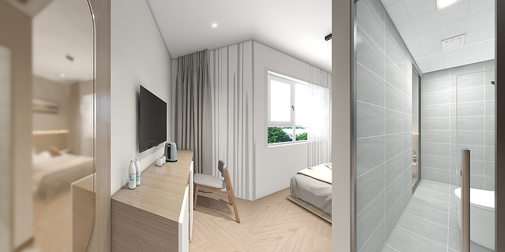 创星装饰设计-唐庄民宿酒店、500平-装修设计方案