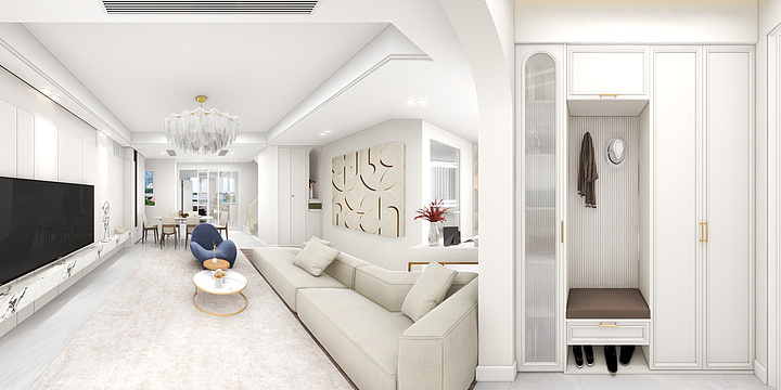 室内设计师飘然-中粮地铁小镇23栋-副本-装修设计方案