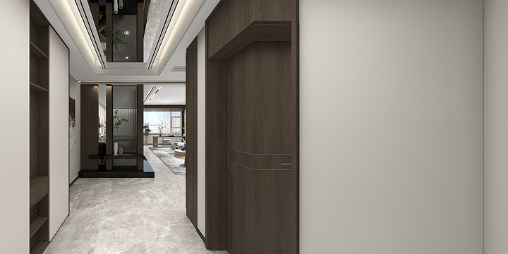 雅效设计工作室-西湖小区马总私宅设计-装修设计方案