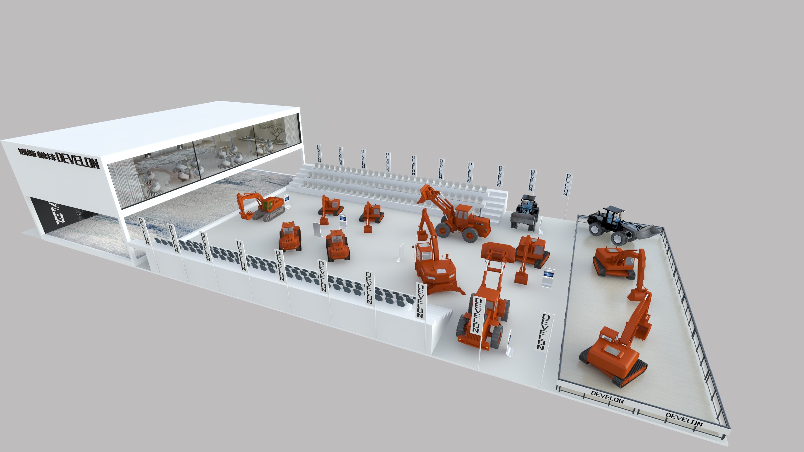 KingStrong-室外展馆-装修设计方案