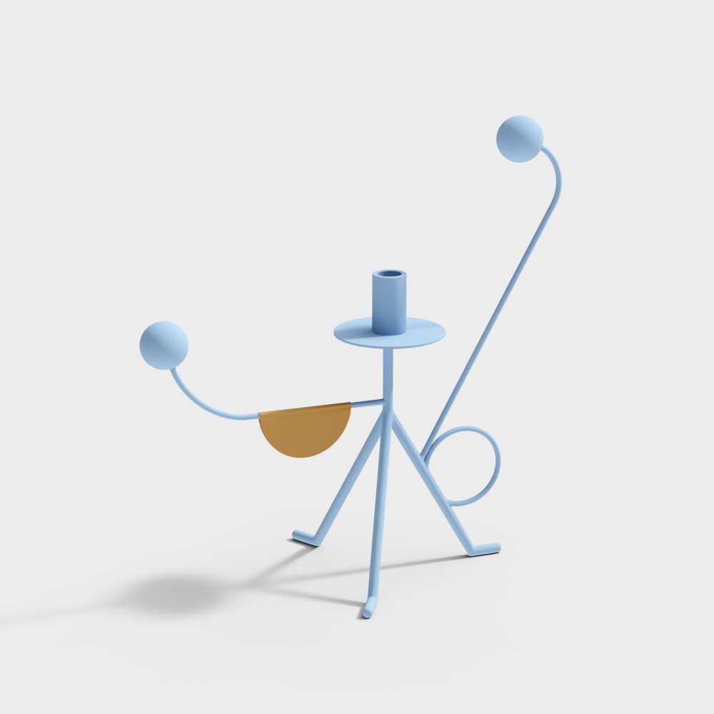 法国Maison Dada LES IMMOBILES N°3 后现代烛台