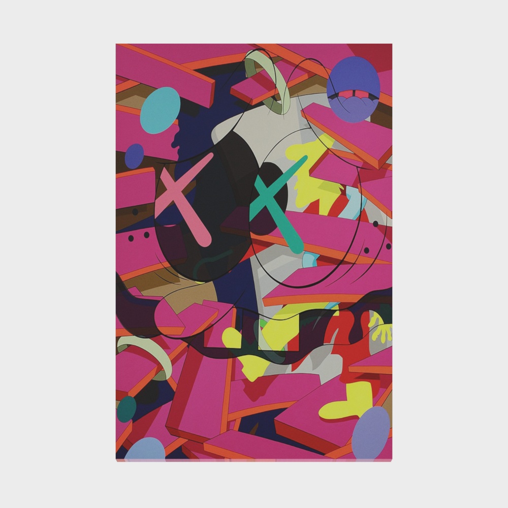 Kaws 现代潮玩装饰画