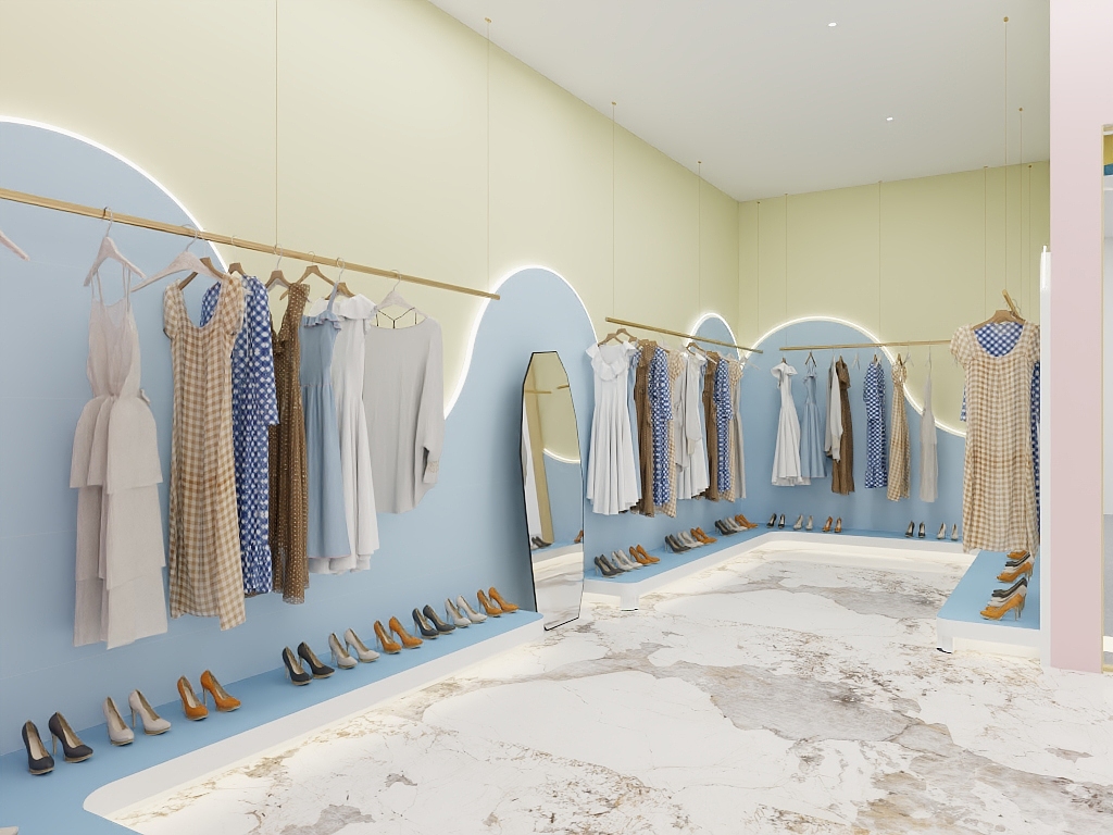 柏子仁c-服装店设计-装修设计方案
