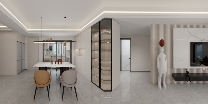 美群空间-开元上郡  801-装修设计方案