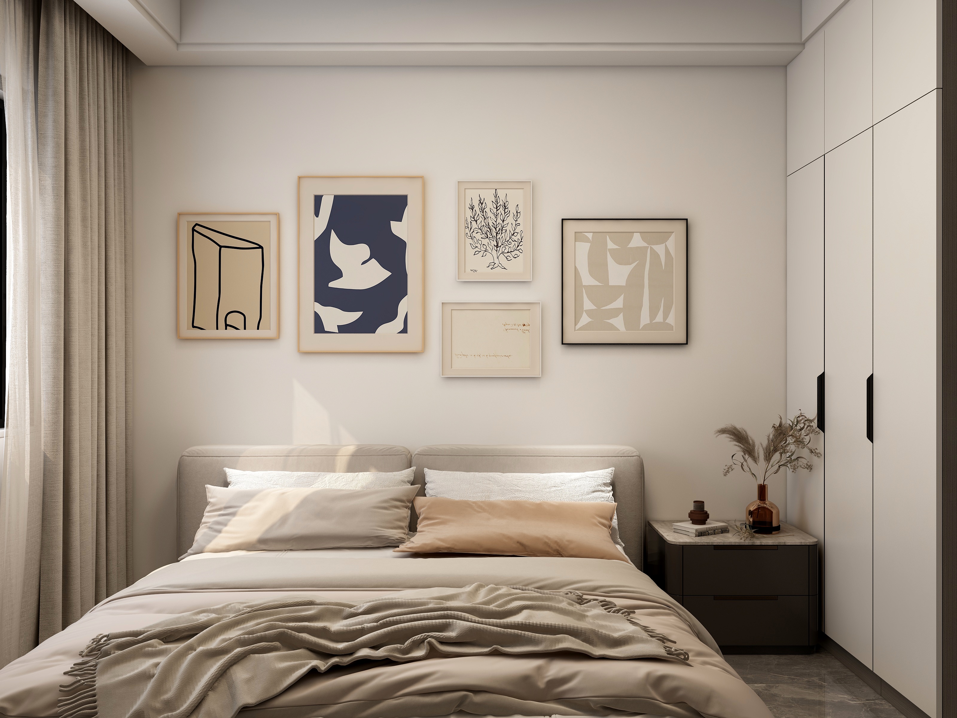 爱读书的阿满-江与城3#3002-装修设计方案