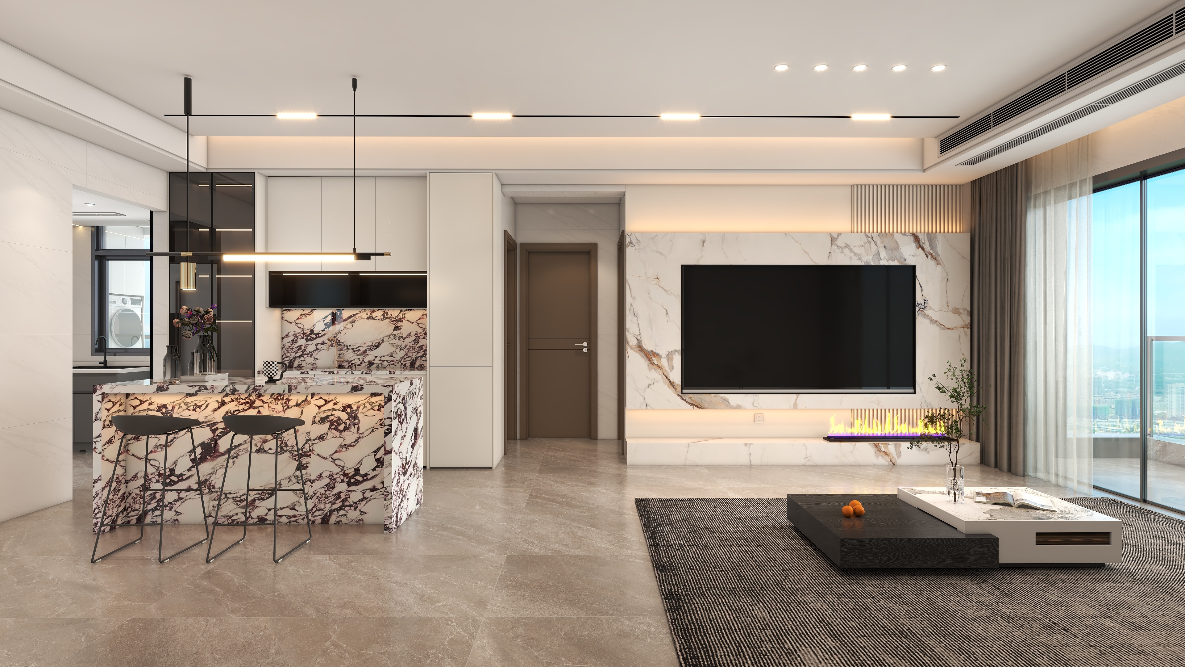 MOSISHEJI-潢涌农民公寓-装修设计方案