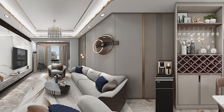 烽尧设计-松桃宝瑞国际2期（田）-装修设计方案