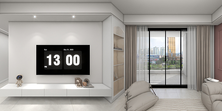 柏雅装饰设计--状元府1栋2101现代简约-装修设计方案