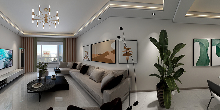 万家美装饰有限公司-海林御苑1-2-1602-装修设计方案